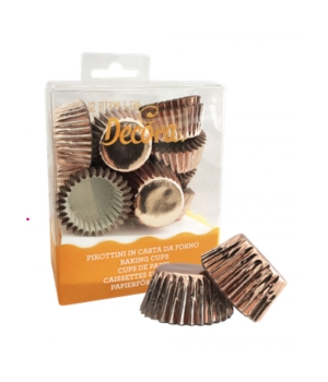 Micro Baking Cups - Rose Gold